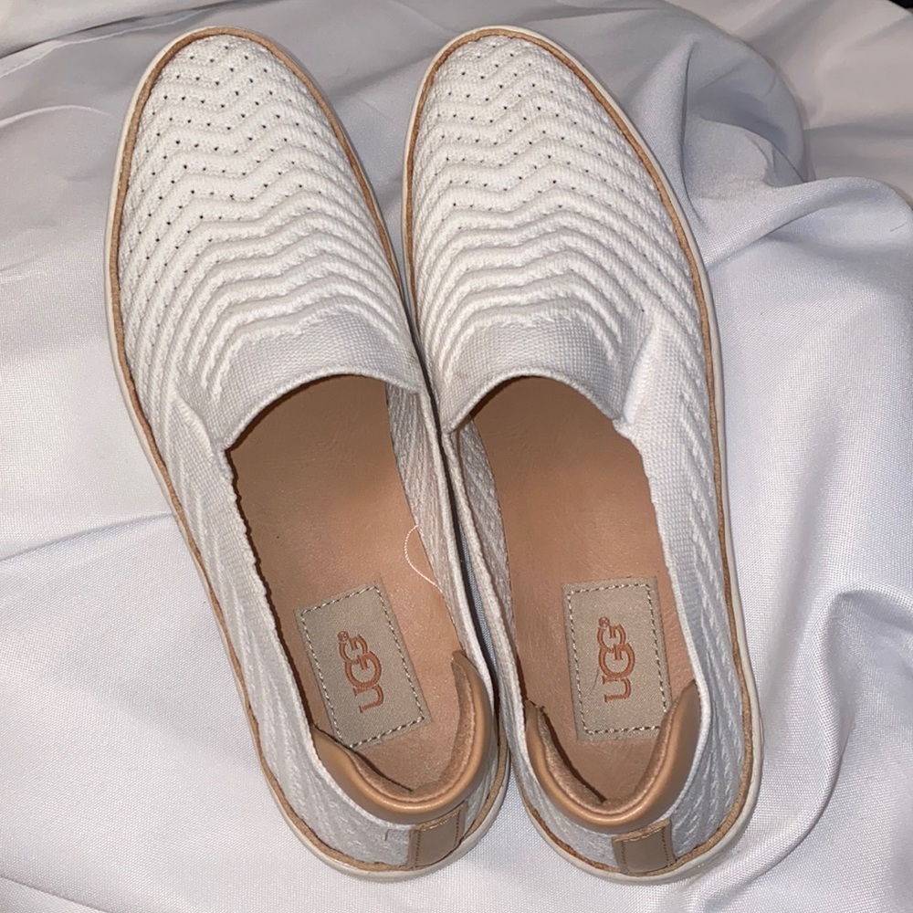 UGG Women's White Slip-On Shoes
